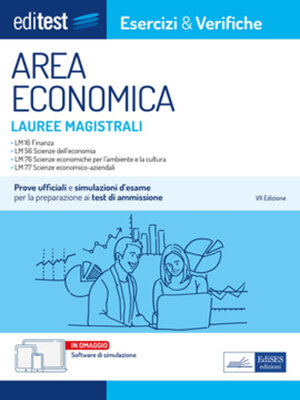 cover image of EBOOK- Lauree magistrali Area economica--Esercizi & Verifiche